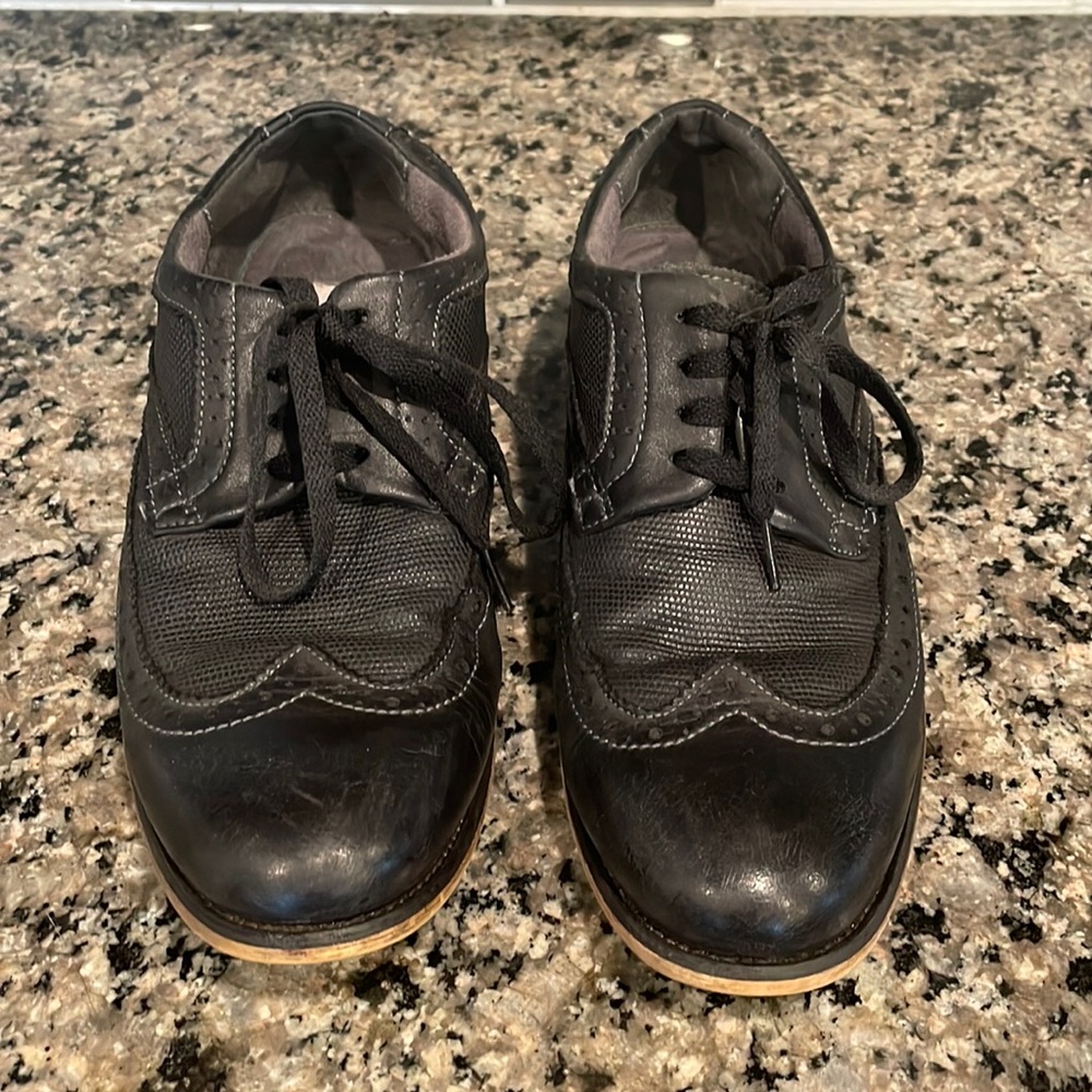 Men's Hoxton Wingtip Leather Oxfords 9.5